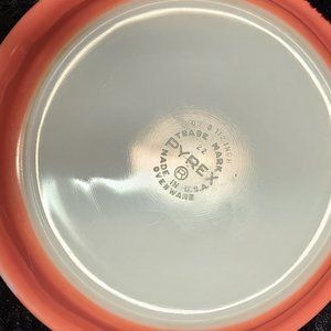 Flamingo Pink PYREX Pie Plate, Vintage piece 209